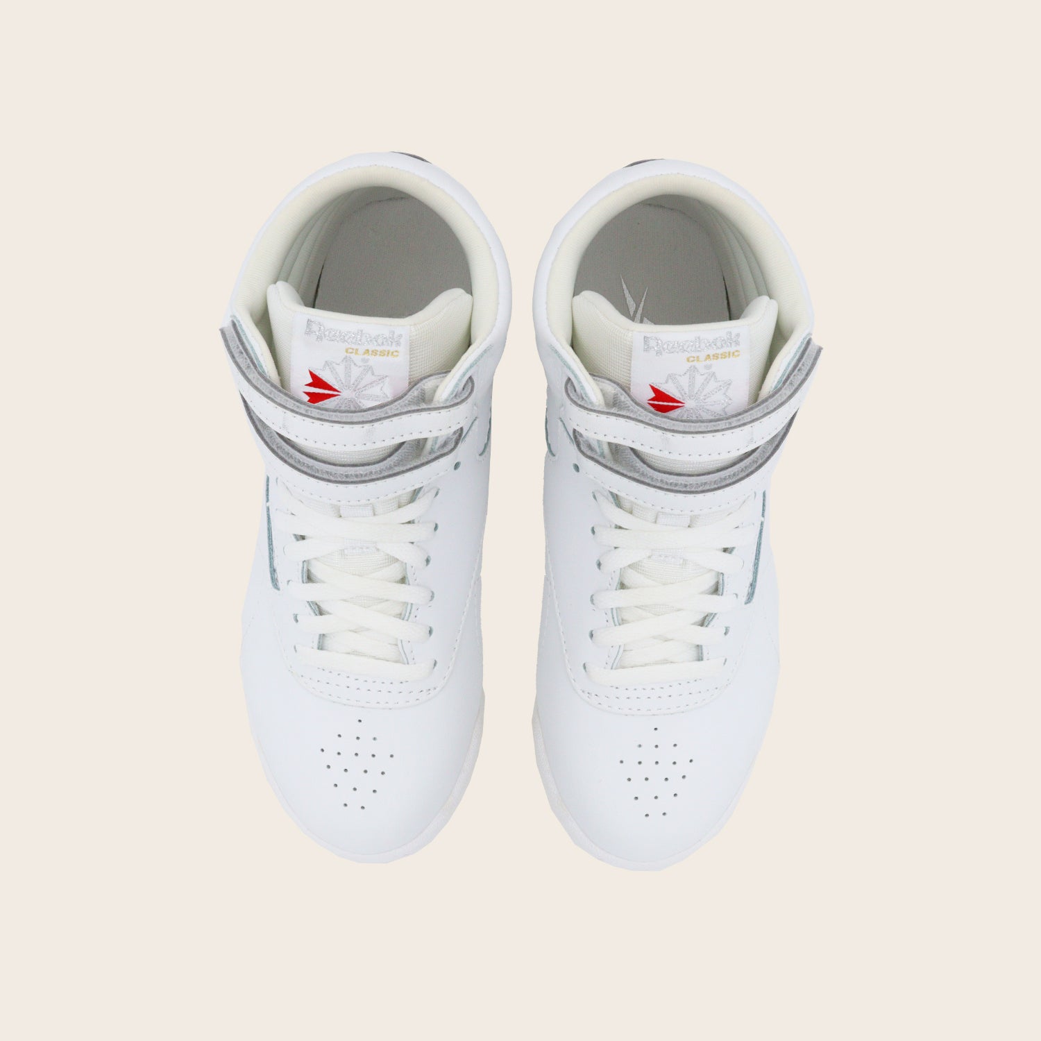Tenis Reebok Freestyle High Little Kid 'Triple White'