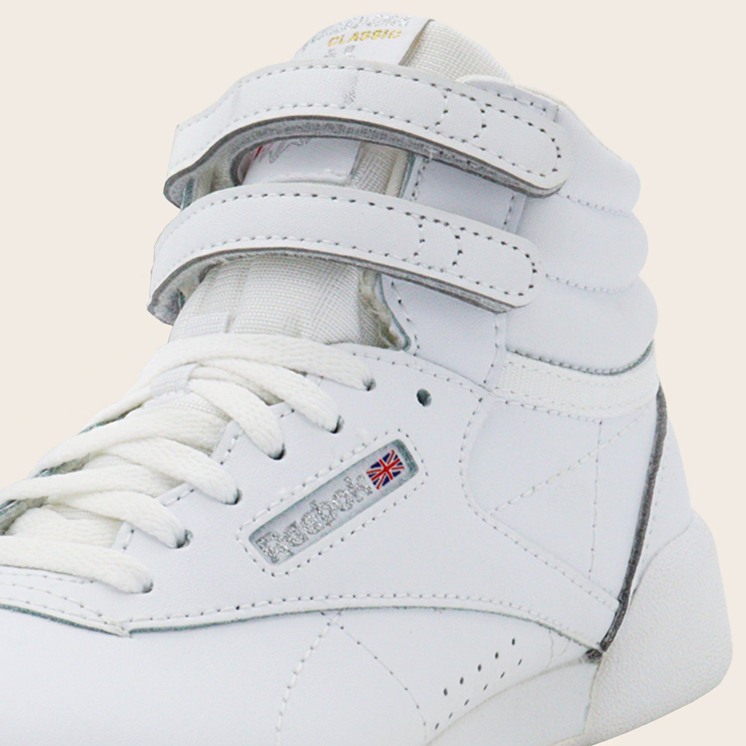 Tenis Reebok Freestyle High Little Kid 'Triple White'