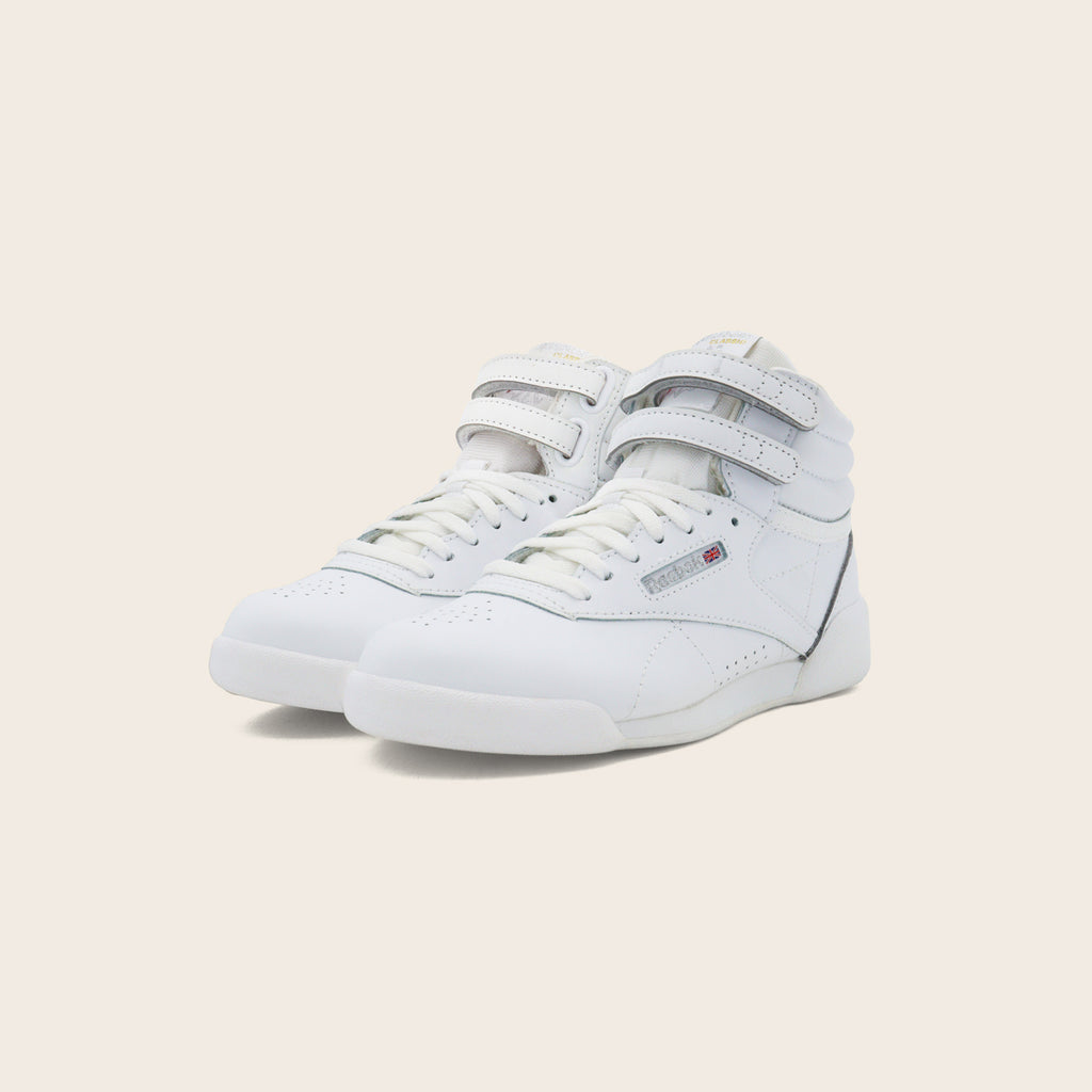 Tenis Reebok Freestyle High Little Kid 'Triple White'