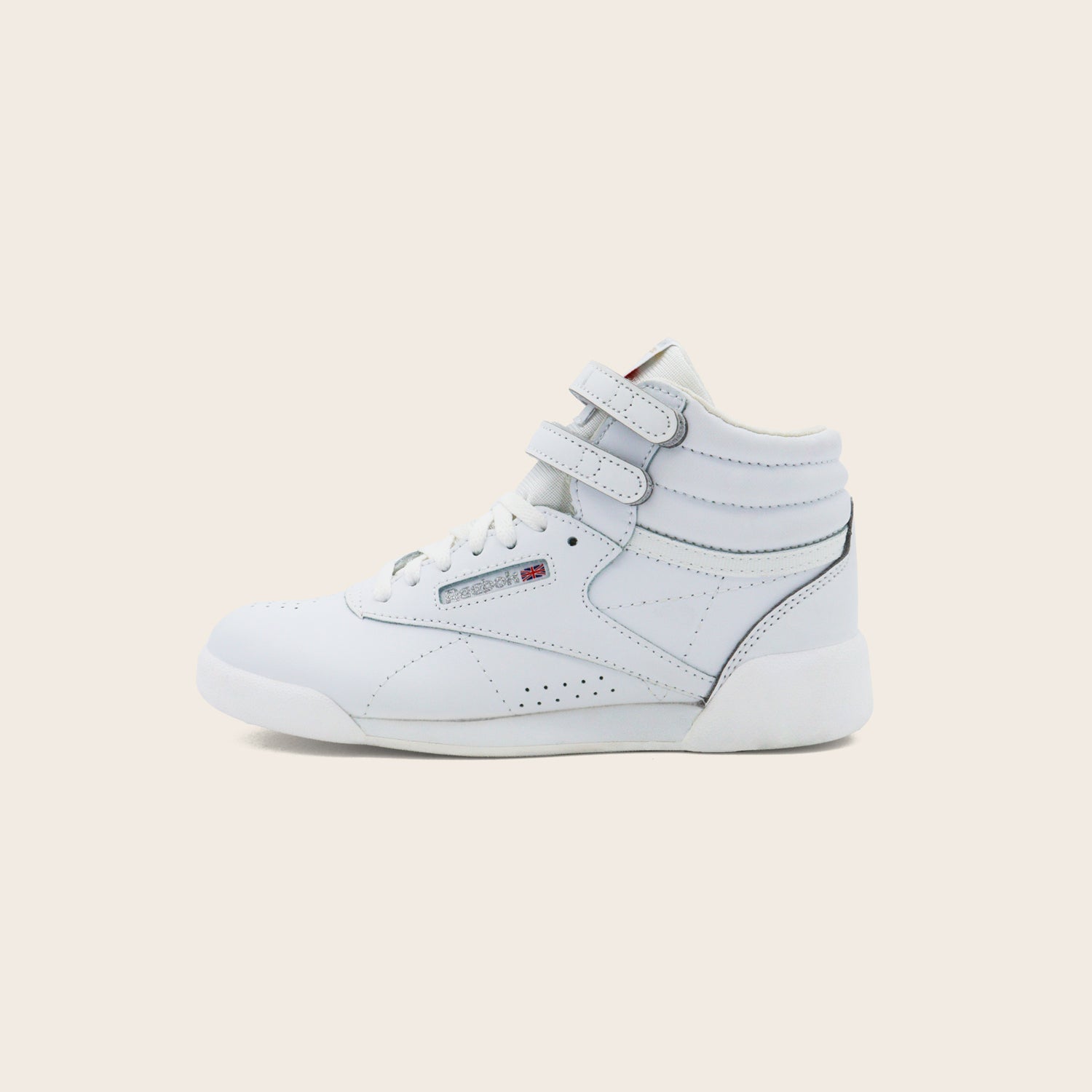 Tenis Reebok Freestyle High Little Kid 'Triple White'