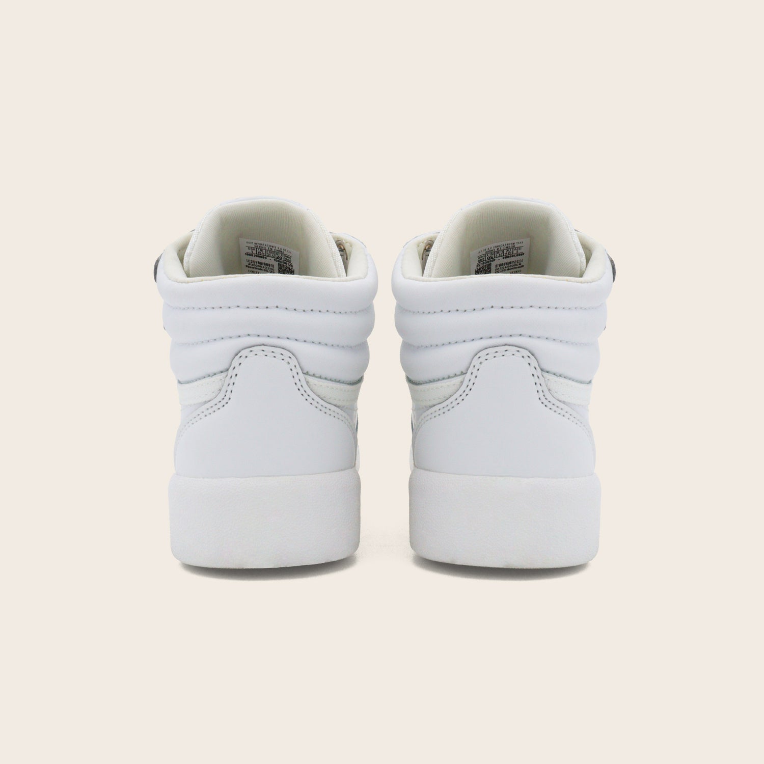 Tenis Reebok Freestyle High Little Kid 'Triple White'