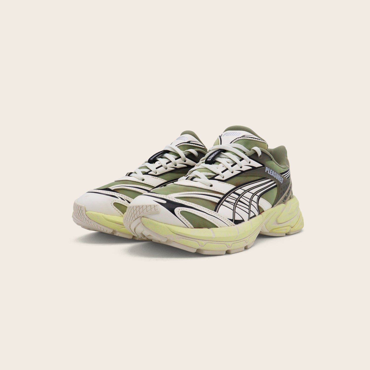 Tenis Puma x Pleasures Velophasis Overdyed