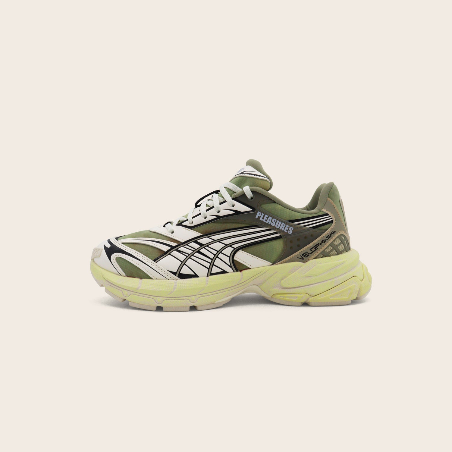 Tenis Puma x Pleasures Velophasis Overdyed