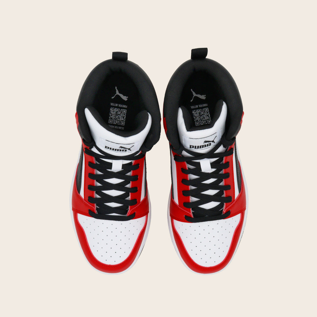 Tenis Puma Rebound V6 Mid para Mujer | Estilo Retro y Comodidad