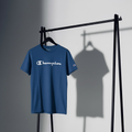 Playera champion Logo Script