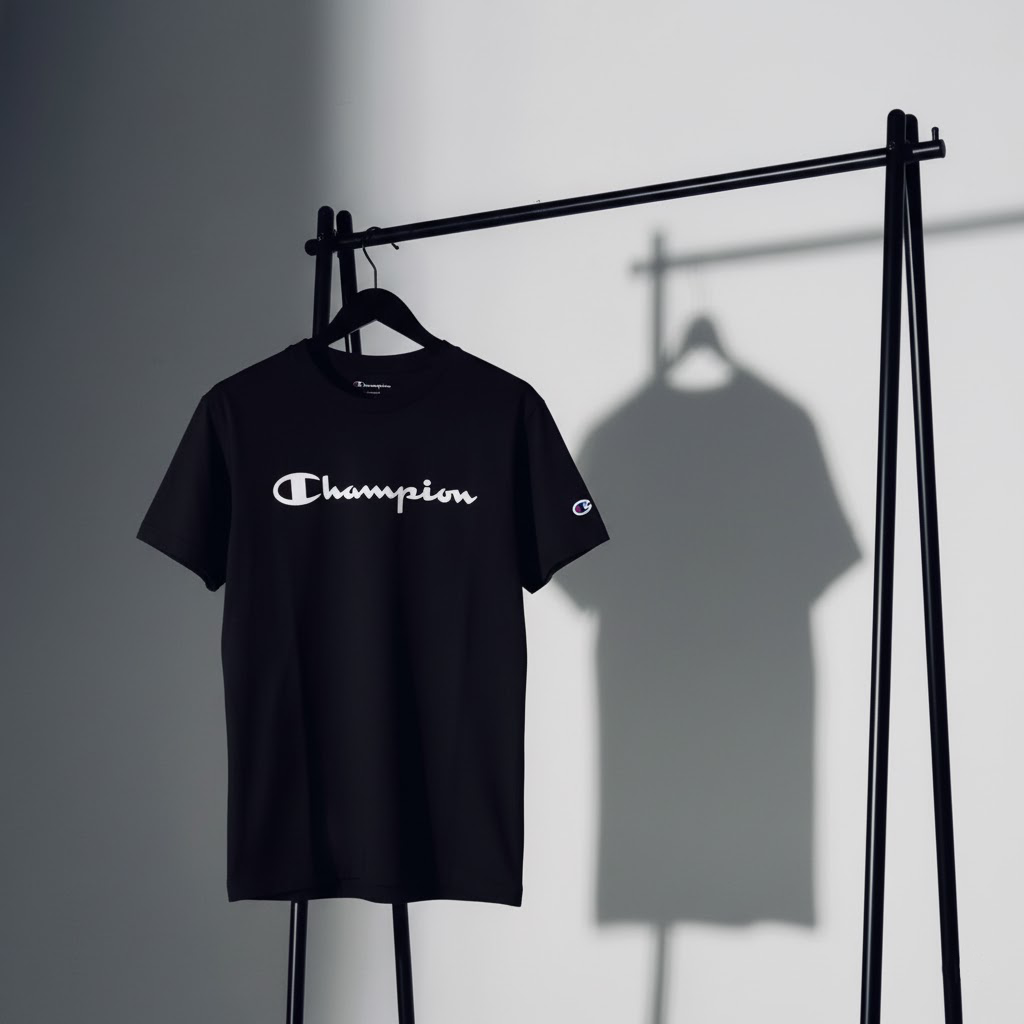 Playera Mujer Champion Script Tee