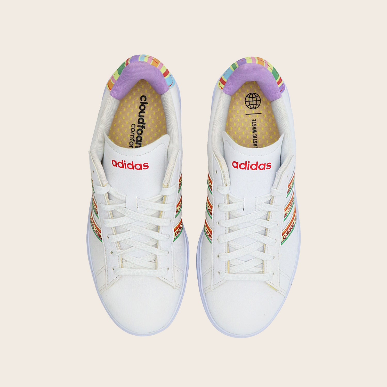 Tenis adidas Mujer Grand Court Cloudfoam