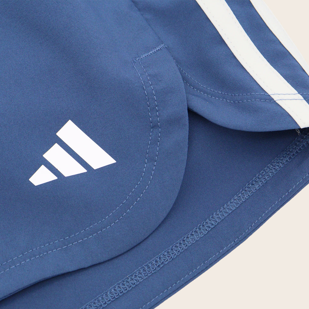 Short Dama adidas Pacer Training 3 Franjas