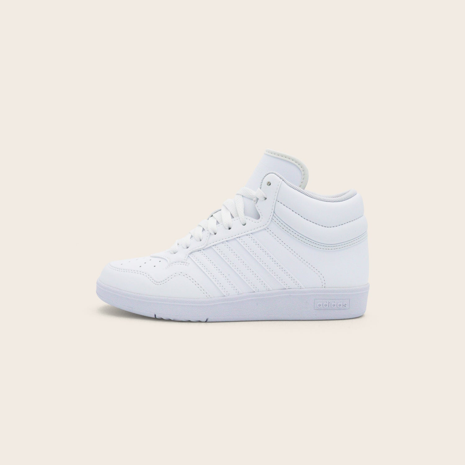 Tenis adidas Hoops 4.0 Mid Blancos para Niño y Niña | Estilo Urbano