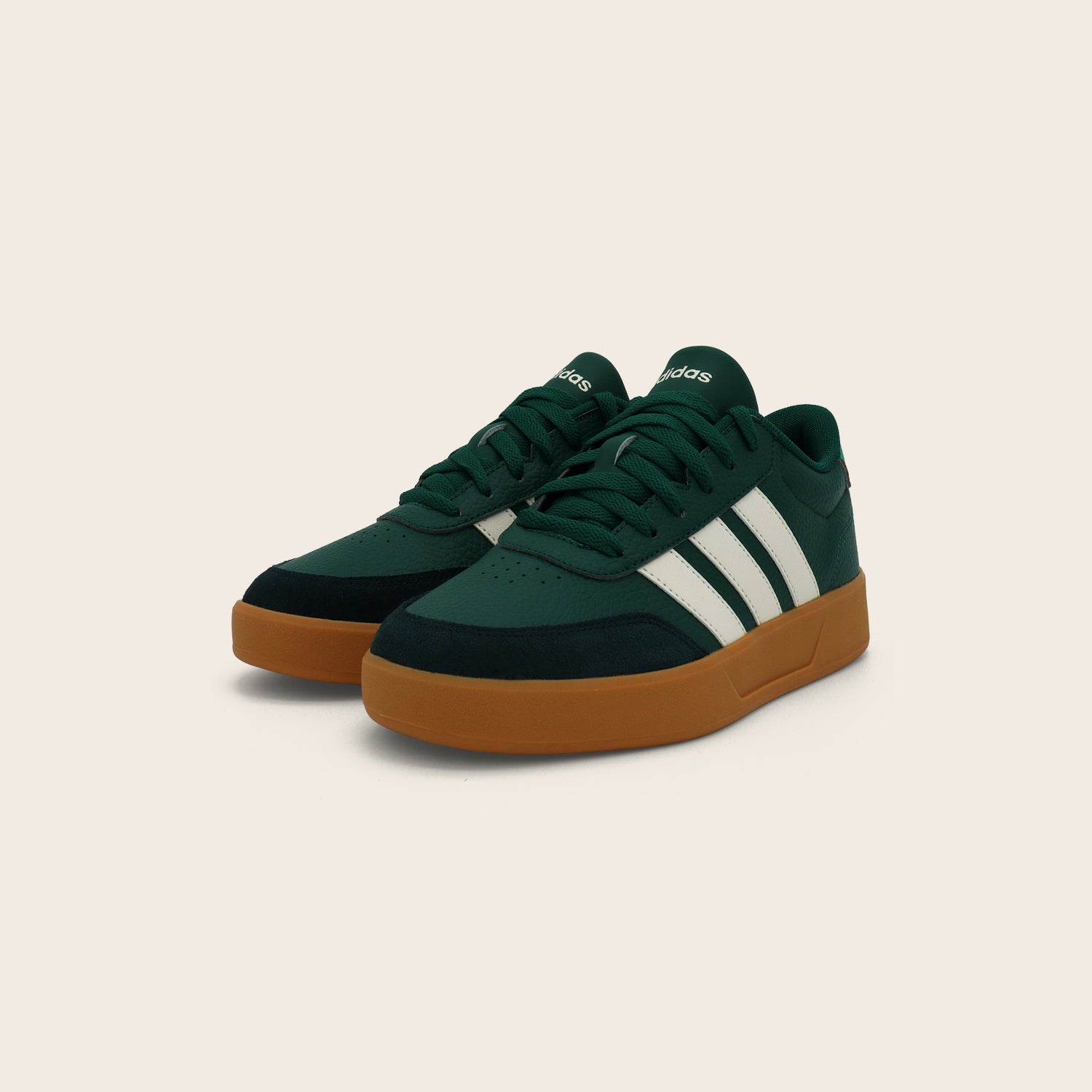Tenis adidas Breaknet 3.0 Verde Hombre | Sneakers adidas Casual Originales