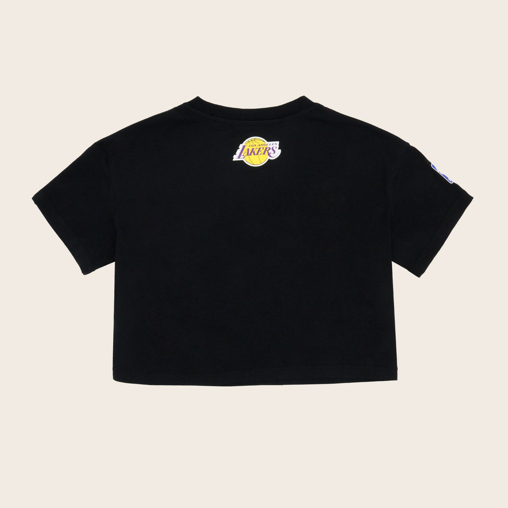 NBA W Basic Primary Logo Crop Lakers para Mujer | Estilo Urbano NBA